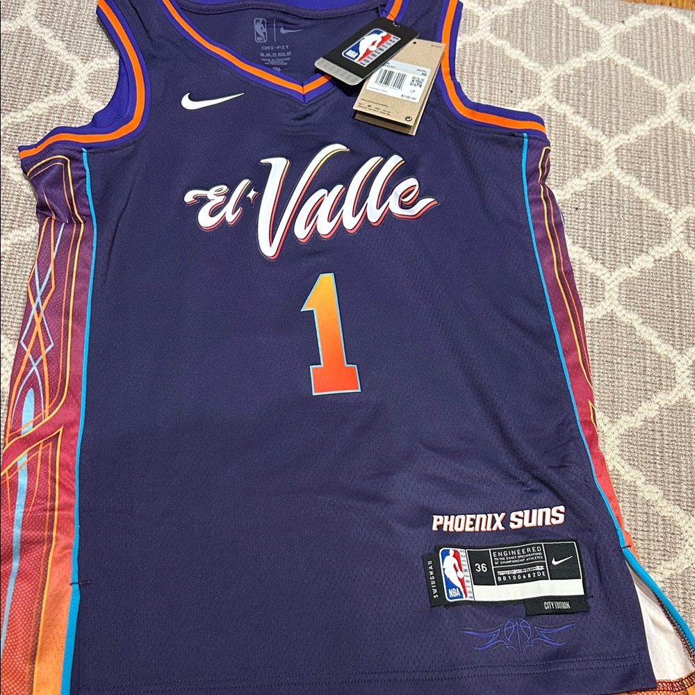 Nike Purple El Valle Basketball Jersey